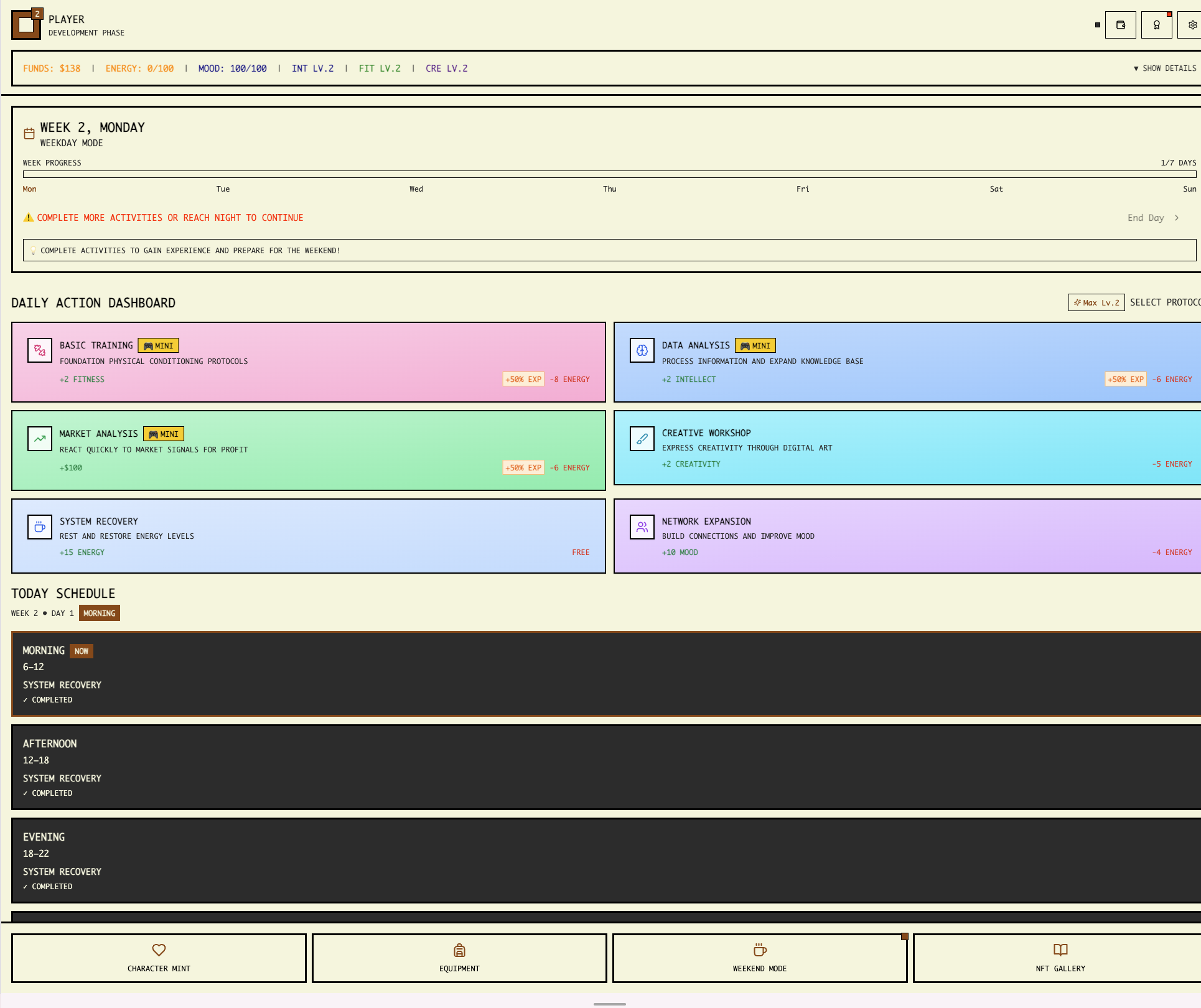 MineX - Farcaster Mini Apps screenshot